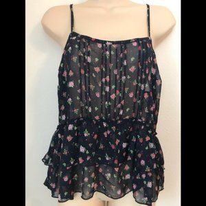 Aeropostale Ruffle Camisole Top